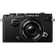 Цифровой фотоаппарат OLYMPUS PEN-F Pancake Zoom 14-42 Kit black/black (V204061BE000)