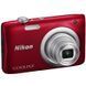 Цифровой фотоаппарат Nikon Coolpix A100 Red (VNA972E1)