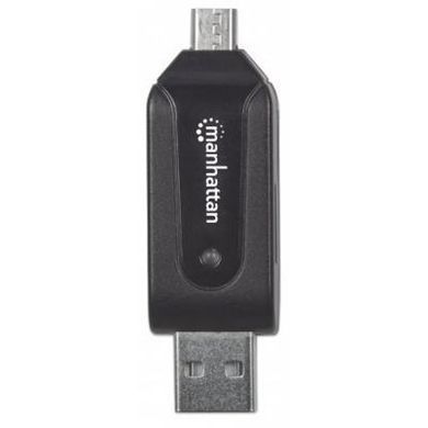 Считыватель флеш-карт Manhattan imPORT Reader (406215)