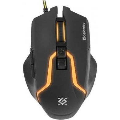 Мышка Defender Warhead GM-1750 USB Black (52750)