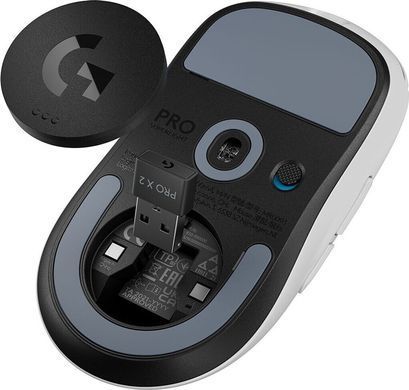 Миша Logitech G Pro X Superlight 2 Lightspeed Wireless White (910-006638, 910-006639)