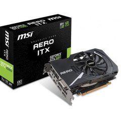 Видеокарта MSI GeForce GTX1060 3072Mb AERO ITX OC (GTX 1060 AERO ITX 3G OC)