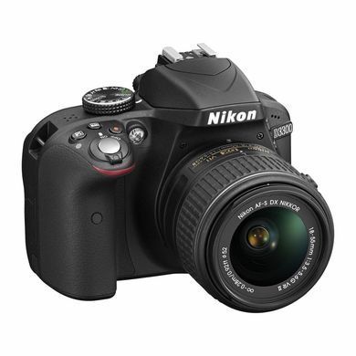 Цифровой фотоаппарат Nikon D3300 + AF-P 18-55VR KIT (VBA390K008)