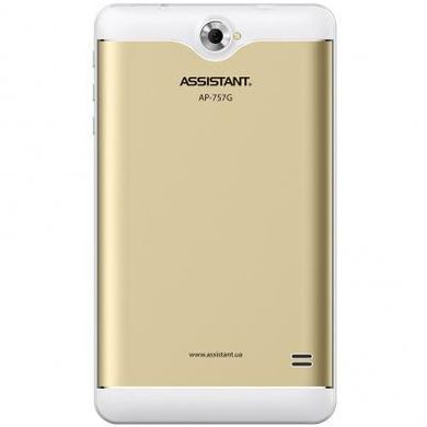 Планшет Assistant АР-757G gold