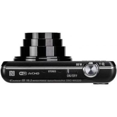 Цифровой фотоаппарат SONY Cyber-Shot WX220 Black (DSCWX220B.RU3)