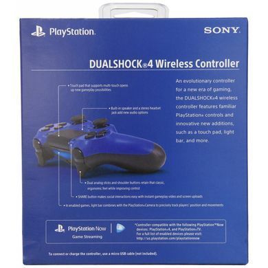 Геймпад SONY PS4 Dualshock 4 Blue