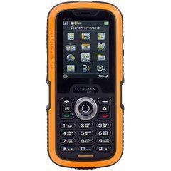 Мобильный телефон Sigma X-treme IP67 Dual Sim Black Orange (6907798423537)