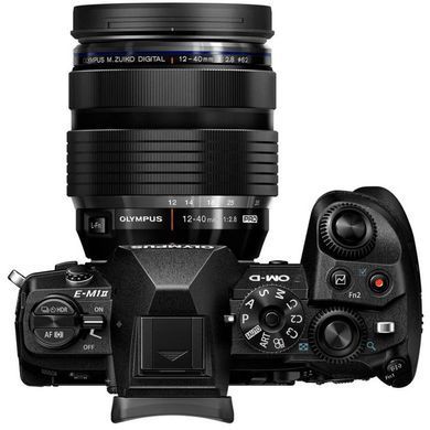 Цифровой фотоаппарат OLYMPUS E-M1 mark II 12-40 Kit black/black (V207061BE000)