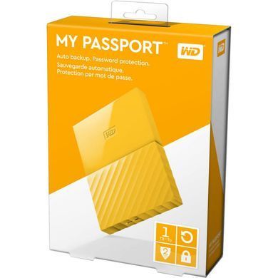 Внешний жесткий диск 2.5" 1TB Western Digital (WDBYNN0010BYL-WESN)