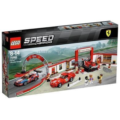 75889 Авто-конструктор LEGO Speed Champions Гараж Ferrari (75889) - CTS ...
