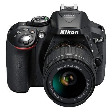 Цифровой фотоаппарат Nikon D5300 + AF-P 18-55VR kit (VBA370K007)