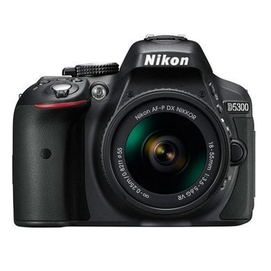 Цифровой фотоаппарат Nikon D5300 + AF-P 18-55VR kit (VBA370K007)