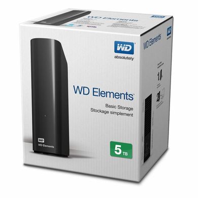 Внешний жесткий диск 3.5" 5TB Western Digital (WDBWLG0050HBK-EESN)