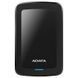 Внешний жесткий диск 2.5" 1TB ADATA (AHV300-1TU31-CBK)