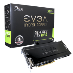 Видеокарта EVGA GeForce GTX 1080 FTW GAMING HYDRO COPPER (08G-P4-6299-KR)