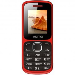 Мобильный телефон Astro A177 Red Black