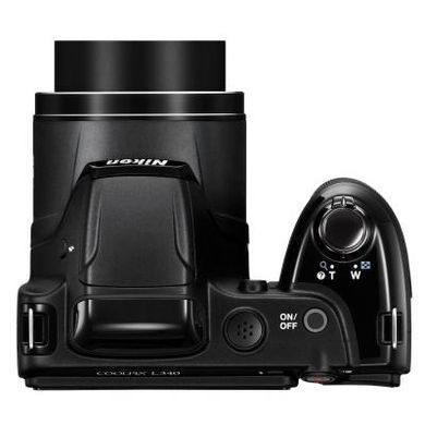 Цифровой фотоаппарат Nikon Coolpix L340 Black (VNA780E1)