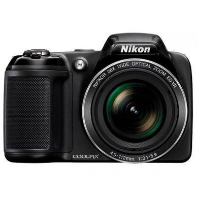 Цифровой фотоаппарат Nikon Coolpix L340 Black (VNA780E1)