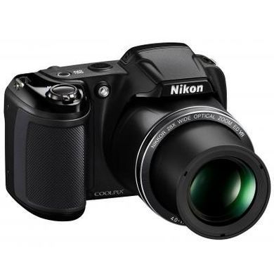 Цифровой фотоаппарат Nikon Coolpix L340 Black (VNA780E1)