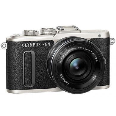Цифровой фотоаппарат OLYMPUS E-PL8 14-42 mm Pancake Zoom Kit black/black (V205082BE000)