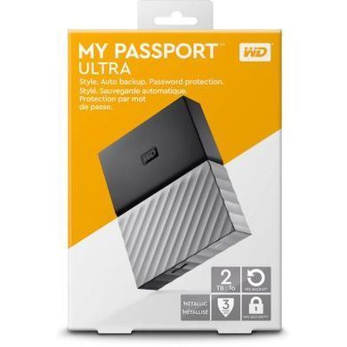 Внешний жесткий диск 2.5" 2TB Western Digital (WDBFKT0020BGY-WESN)
