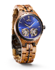 Мужские часы JORD Wooden Meridian Series Automatic