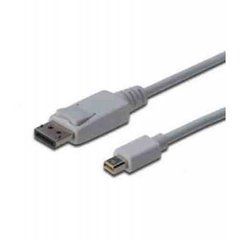 Кабель мультимедийный DIGITUS miniDisplayPort to DisplayPort 1.0m (AK-340102-030-W)