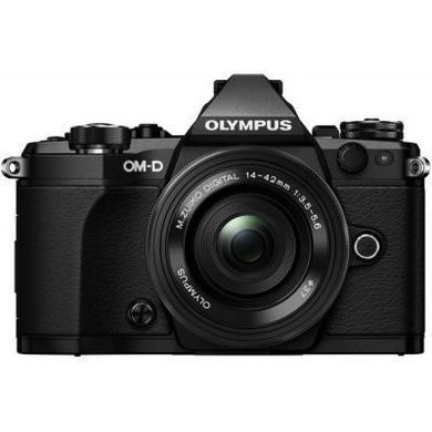 Цифровой фотоаппарат OLYMPUS E-M5 mark II Pancake Zoom 14-42 Kit black/black (V207044BE000)