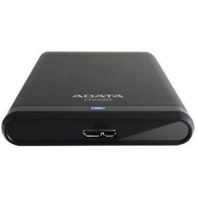Внешний жесткий диск 2.5" 1TB ADATA (AHV100-1TU3-CBK)