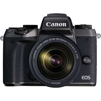 Цифровой фотоаппарат Canon EOS M5 + 18-150 IS STM Kit Black (1279C049)