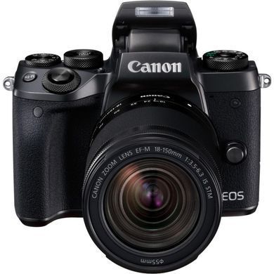 Цифровой фотоаппарат Canon EOS M5 + 18-150 IS STM Kit Black (1279C049)