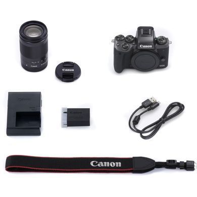Цифровой фотоаппарат Canon EOS M5 + 18-150 IS STM Kit Black (1279C049)