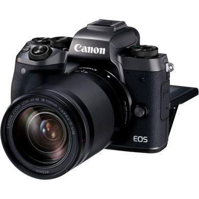 Цифровой фотоаппарат Canon EOS M5 + 18-150 IS STM Kit Black (1279C049)