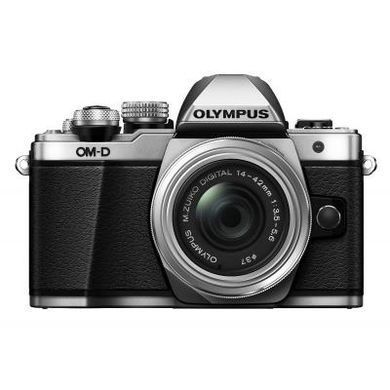 Цифровой фотоаппарат OLYMPUS E-M10 mark II Pancake Zoom 14-42 Kit silver/silver (V207052SE000)