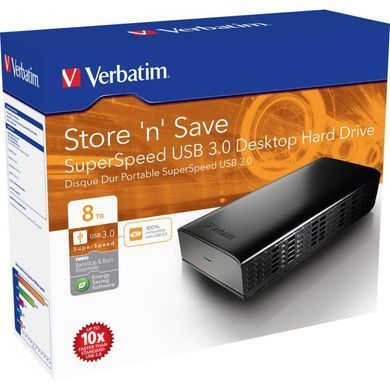 Внешний жесткий диск 3.5" 8TB Verbatim (47682)