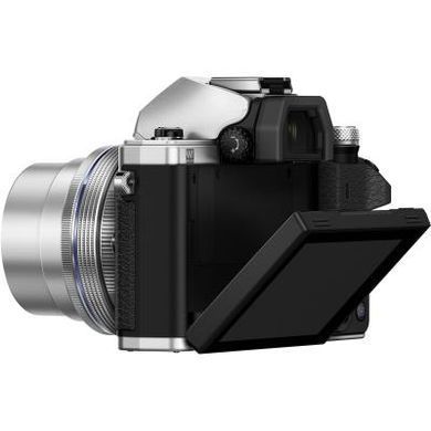 Цифровой фотоаппарат OLYMPUS E-M10 mark II Pancake Zoom 14-42 Kit silver/silver (V207052SE000)