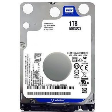 Жесткий диск для ноутбука 2.5" 1TB Western Digital (#WD10SPZX-FR#)