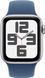 Смарт-часы Apple Watch SE 2 GPS 40mm Silver Aluminium Case w. Denim Sport Band - M/L (MXED3)
