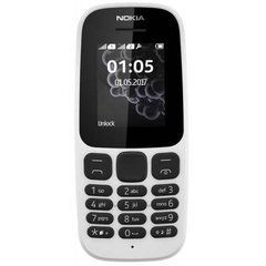 Мобильный телефон Nokia 105 SS New White (A00028371)