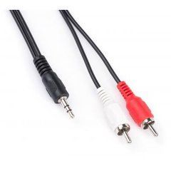 Кабель мультимедийный Vinga Jack 3.5mm male to 2xRCA 3.0m (3.5STM2RCAM01-3.0)