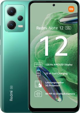 Смартфон Xiaomi Redmi Note 12 5G 6/128GB Green