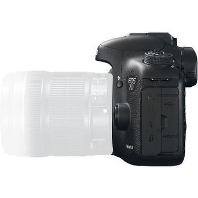Цифровой фотоаппарат Canon EOS 7D Mark II Body + WiFi адаптер W-E1 (9128B157)