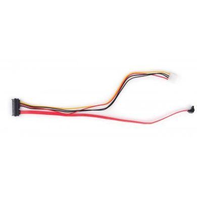 Кабель для передачи данных Vinga SATA +power 0.45m (SATAPW01)