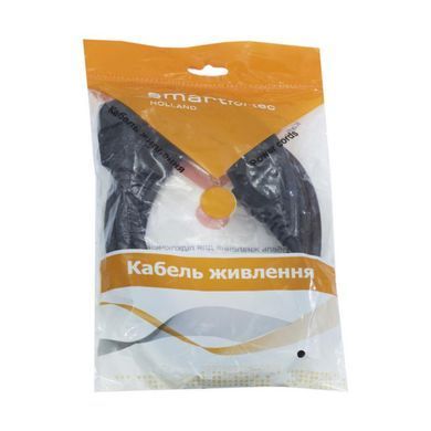 Кабель питания C13/C14 1.8m Smartfortec (PCS-189-VDE-3M)