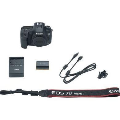 Цифровой фотоаппарат Canon EOS 7D Mark II Body + WiFi адаптер W-E1 (9128B157)