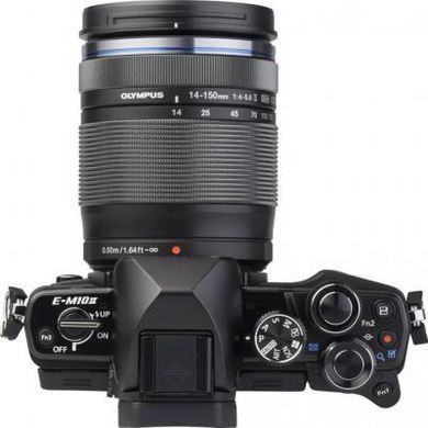 Цифровой фотоаппарат OLYMPUS E-M10 mark II 14-150 II Kit black/black (V207054BE000)