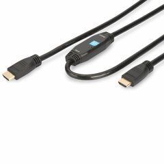 Кабель мультимедийный HDMI to HDMI 40.0m DIGITUS (AK-330105-400-S)