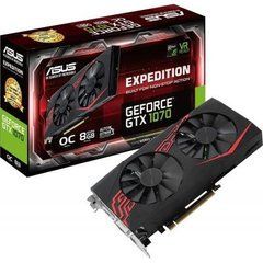Видеокарта ASUS GeForce GTX1070 8192Mb EXPEDITION OC (EX-GTX1070-O8G)
