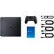 Игровая консоль SONY PS4 Slim 500Gb Black DC+HZD+RC+PSPlus 3М