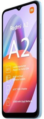 Смартфон Xiaomi Redmi A2 3/64GB Light Blue, 6 месяцев